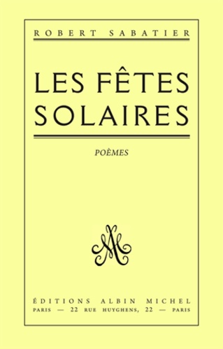 Les Fêtes solaires