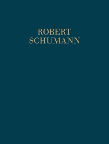 Robert Schumann - Symphony No. 1 - Series I, 1: Symphonies Vol. 1,2. op. 38. orchestra. Notes critiques..