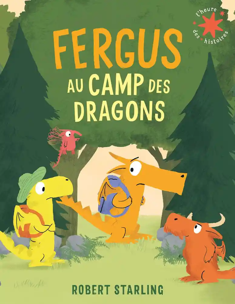 Couverture de Fergus au camp des dragons