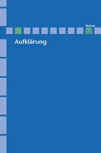 Aufklärung, Band 10/1: Die deutsche Aufklärung im Spiegel der neueren französischen Aufklärungsforschung