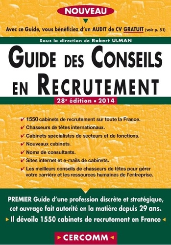 Robert Ulman - Guide des conseils en recrutement 2014.