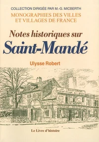 Notes historiques sur Saint-Mandé