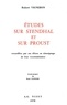 Robert Vigneron - Études sur Stendhal et sur Proust - recueillies par ses élèves en témoignage de leur reconnaissance.