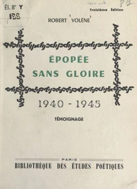 Épopée sans gloire
