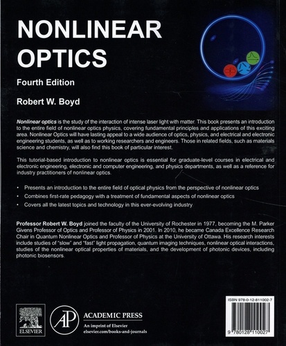 Nonlinear Optics 4th edition