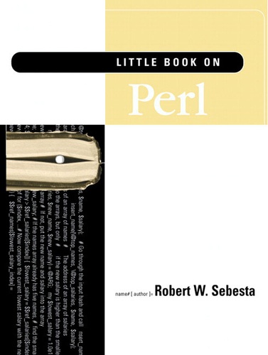 Robert-W Sebesta - A Little Book On Perl.