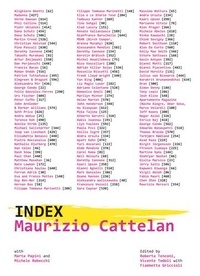 Roberta Tenconi - Maurizio Cattelan Index.
