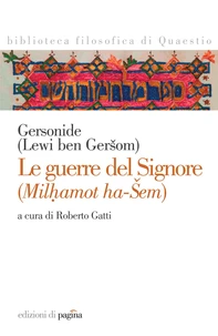 Gersonide. Le guerre del Signore