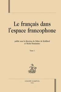 Le français dans l'espace francophone