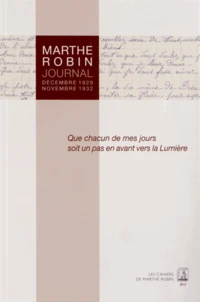 Que chacun de mes jours soit un pas en avant vers la Lumière