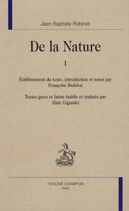 De la Nature