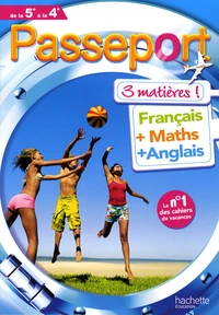 Passeport 3 matières de la 5e à la 4e