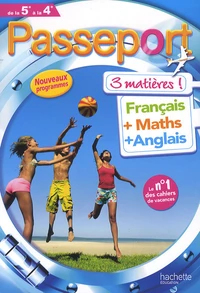 Passeport - français-maths-anglais