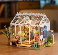 ROBOTIME EUROPE LTD PAP - DREAMY GARDEN HOUSE Construction monde miniature Book Nook - Maison de jardin de rêve
