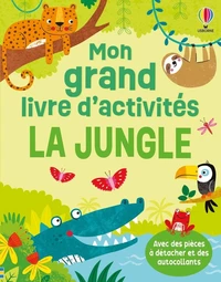 Mon grand livre d'activités La jungle