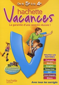 Hachette vacances de la 5e à la 4e