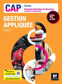 Gestion appliquée CAP Cuisine - Commercialisation et services en Hôtel-Café-Restaurant Lycée PRO et CFA