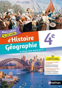 Mon cahier bi-média d'Histoire-Géographie 4e