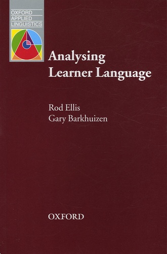 Rod Ellis et Gary Barkhuizen - Analysing Learner Language.