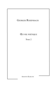 Oeuvre poétique Tome 2