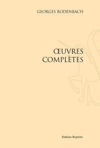 Oeuvres complètes