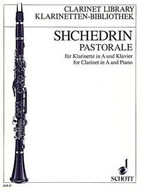Rodion Chedrine - Pastorale - clarinet in A and piano..