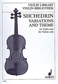 Rodion Chedrine - Variations and Theme - violin..