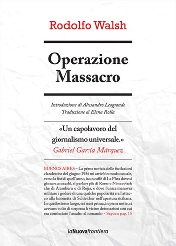 Rodolfo Walsh et Elena Rolla - Operazione Massacro.
