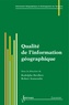Rodolphe Devilliers - Qualité de l'information géographique.