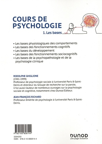 Cours de psychologie. Tome 1, Les bases