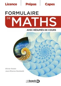 Formulaire de maths