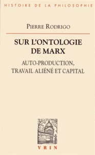 Sur l'ontologie de Marx
