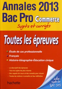 Toutes les épreuves Bac Pro Commerce