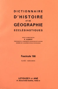 Dictionnaire d'histoire et de géographie ecclésiastiques
