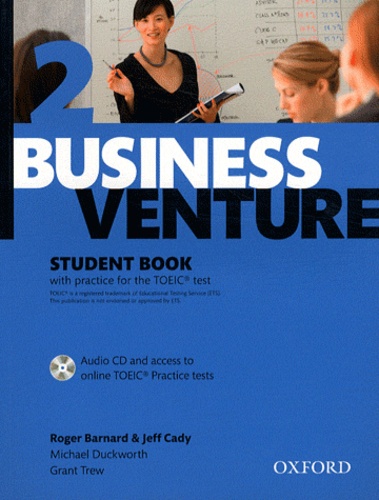 Roger Barnard et Michael Duckworth - Business Venture 2 - Student Book. 1 CD audio