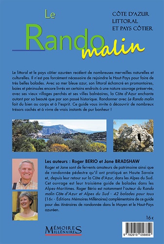 Le Rando malin Côte d'Azur, pays côtier. 35 balades pour tous