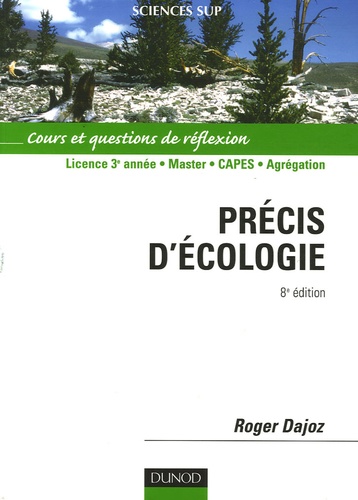 Roger Dajoz - Précis d'écologie.