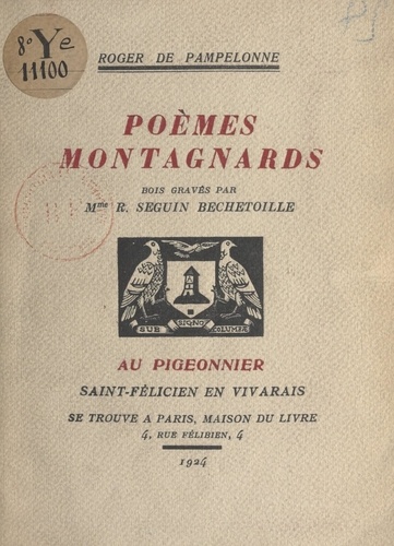 Poèmes montagnards