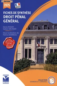 Fiches de synthèse de droit pénal général