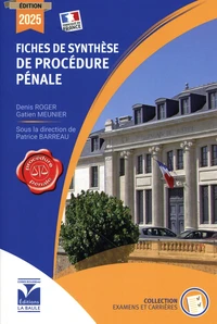 Fiches de synthèse de procédure pénale