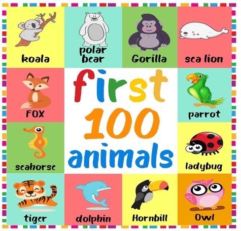  Roger DK - First 100 Animals - First 100 Words, #1.