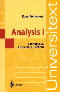 Analysis I