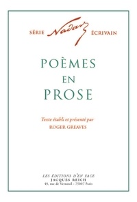 Roger Greaves - Poèmes en prose.