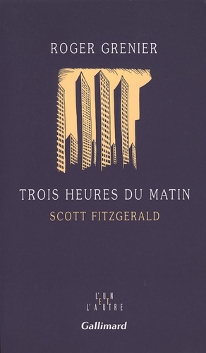 Trois heures du matin. Scott Fitzgerald - Occasion