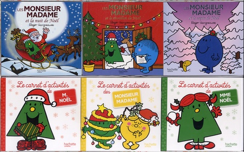 Coffret Noël Monsieur Madame en 6 volumes - Les... de Roger Hargreaves -  Album - Livre - Decitre