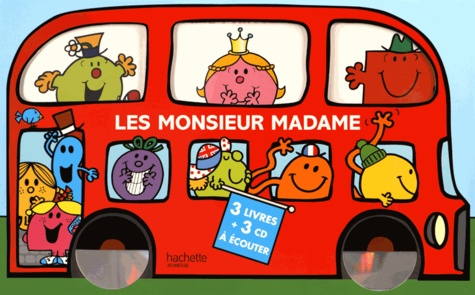 Roger Hargreaves - Les Monsieur Madame - 3 volumes. 3 CD audio