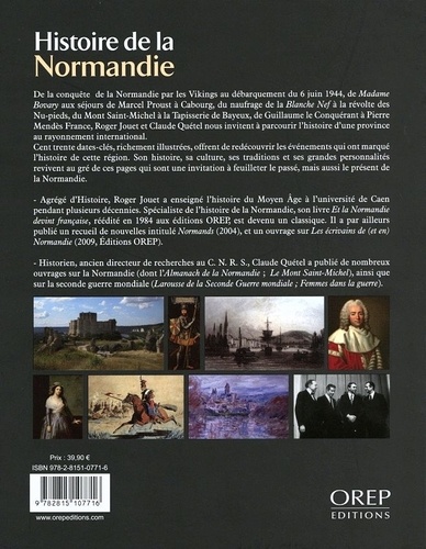 Histoire de la Normandie. Des origines à nos jours