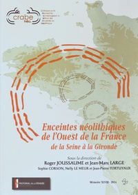 Roger Joussaume et Jean-Marc Large - Enceintes néolithiques de l'Ouest de la France de la Seine à la Gironde.