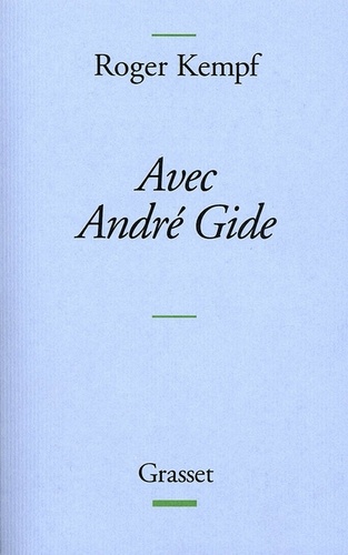Avec André Gide