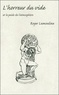 Roger Lamouline - L'horreur du vide et le poids de l'atmosphère.